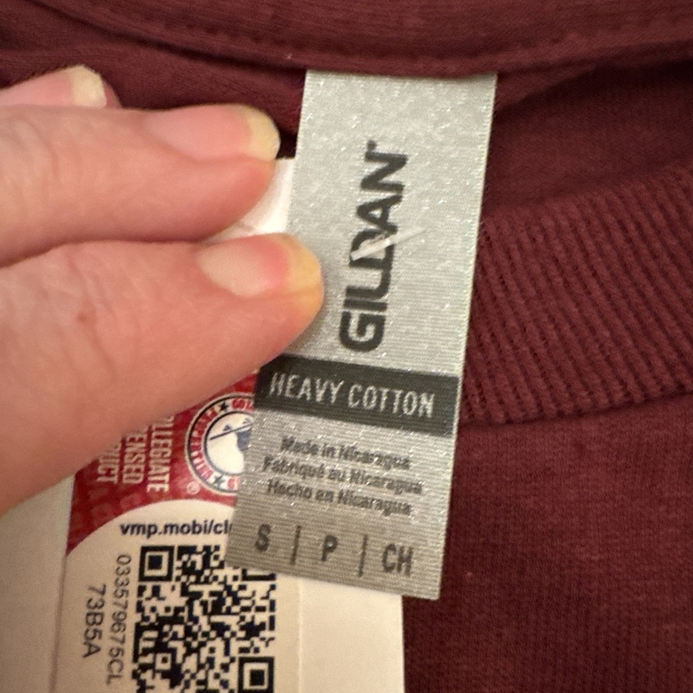 NWT Harvard University LS T-Shirt Crimson Red Graphic‎ Tee Ivy League Cotton - Picture 4 of 9